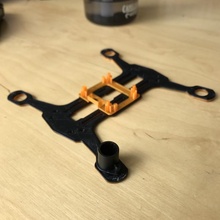 extreme fliers pcb holder gadgets & electronics fpv frame racing drone quad micro extremefliers carbonframe 3d print model - Mito3D