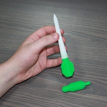 roket kalem bahçe 3d print model - Mito3D