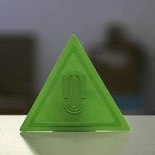 manyetik alan uyarı işaret hayran Sanat radyasyon 3d print model - Mito3D