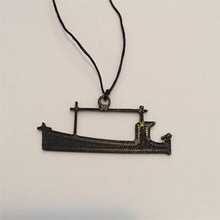 colarinho lla jóias colar navio joalheria 3d print model - Mito3D