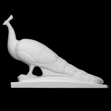 pavo real estatua Juno escanear animal tamaño completo 3d print model - Mito3D