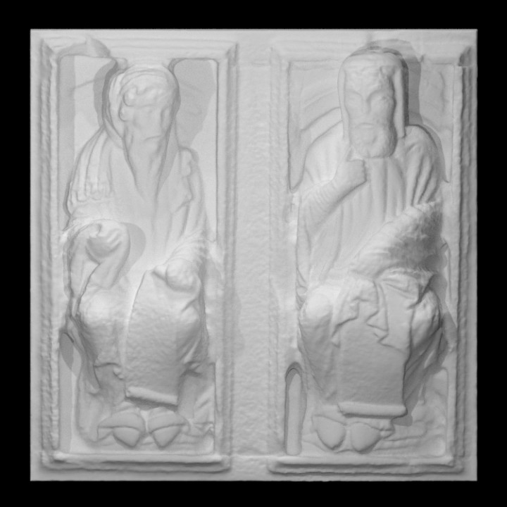 obadiah saint thomas door forgiveness scan men halfbody 3D print model - Mito3D