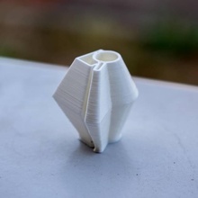 ampliação retângulo vaso jardim tinkercad 3d print model - Mito3D