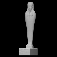 egyptian wood figure ptah-sokar osiris scan fullbody 3d print model - Mito3D
