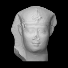 sculptor's model ptolemy ii scan man halfbody 3d print model - Mito3D