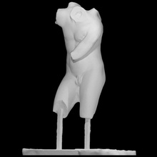 Eros Bogenschütze Scan Büste griechisch Liebe Mythologie römisch Skulptur Statue Religion 3dprint Amor 3dscan kulturelles Erbe geflügelt 3d print model - Mito3D