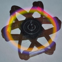 atômico brilho bastão inquietação spinner brinquedos jogos tinkercad fidget 3d print model - Mito3D