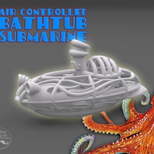 aria aquaracer palloncino sottomarino propulsione 3d print model - Mito3D