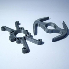 asa x vs gravata lutador fiandeiras brinquedos jogos tinkercad fidget spinner 3d print model - Mito3D