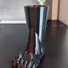 pé plantador jardim tinkercad 3d print model - Mito3D