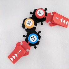 diapasón pinball juguetes juegos tinkercad 3d print model - Mito3D