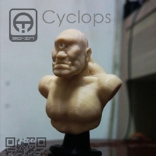 cyclope ventilateur art 3d print model - Mito3D
