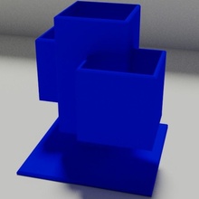 desktop organizzatore giardino scrivania portamatite doomproductions 3d print model - Mito3D