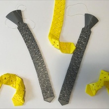 malla niños Corbata Moda accesorios corbata 3d print model - Mito3D