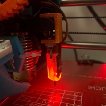 bltouch Gregs waten Extruder Halter Unterstützung bauen 3d Drucker 3d print model - Mito3D
