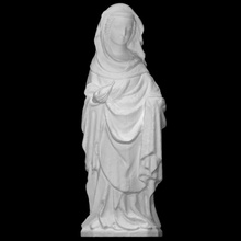 virgem fêmea santo pera Varredura mulher corpo 3d print model - Mito3D