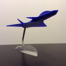 z 11 dövüşçü jet masaüstü uçak konsept Görüntüle oyuncak 3d print model - Mito3D