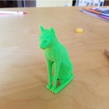gayer anderson gato británico Arte museo repuesto partes antiguo egipcio escanear Museo 3d print model - Mito3D