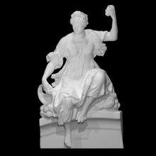 Statue juno Scan Frau Fullsize 3d print model - Mito3D