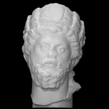 baş Marcus Aurelius taramak adam 3d print model - Mito3D