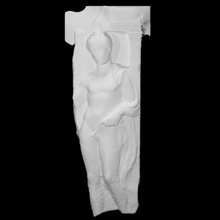 tombstone athens scan fullsize 3d print model - Mito3D