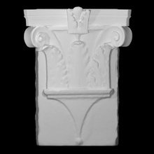 pilastra console Varredura arquitetura monumento tamanho real 3d print model - Mito3D