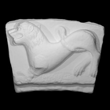 arch enclosure figuring lion scan animal fullsize 3d print model - Mito3D