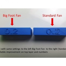 bigfoot ventilateur filet a6 construire 3d imprimante 3d print model - Mito3D
