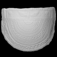 egyptian cartonnage pectoral broad collar scan fullsize 3d print model - Mito3D