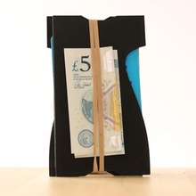 minimalistisch Brieftasche Mode Zubehör elastisch Gummiband Gummi 3d print model - Mito3D
