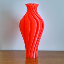 classical spiral vase & garden decoration twist 3d print model - Mito3D