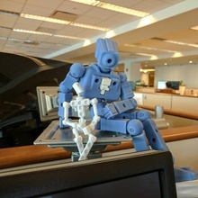 revoframe telaio fan arte robot giocattolo mecha figura azione mech mechcity 3d print model - Mito3D