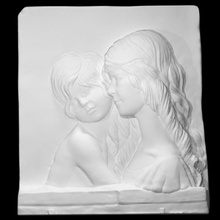 reda sorelle scansione donna metà corpo 3d print model - Mito3D