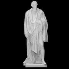 statue benjamin disraeli earl beaconsfield scan man fullsize 3d print model - Mito3D