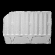 wall plate relief representing storeys scan architecture monument fullsize 3d print model - Mito3D