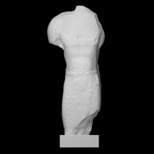 statue temple el khereib scan architecture monument fullsize 3d print model - Mito3D