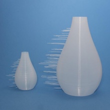 drip vase & garden experimental vasemode spiralize sideways 3d print model - Mito3D
