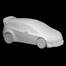 ford fiesta rs wrc scan car rally 3d print model - Mito3D