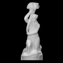 Lampe Stand herauszufinden Meerjungfrau Scan Architektur Frau Fullsize 3d print model - Mito3D