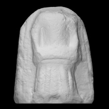 carved piece stone mithraeum scan relief fullsize 3d print model - Mito3D