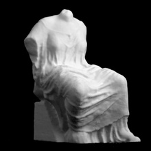 hestia elgin mármore museu britânico londres scan 3d print model - Mito3D