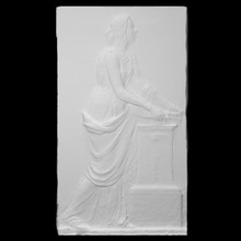 funéraire monument ungher famille Caroline sabatier analyse femme corps 3d print model - Mito3D