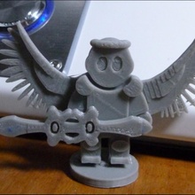calabozo muñecas ángel mesa fantasía juego juegos azar modular rpg personalizable dnd pionero miniatura dungeondolls flatminis 3d print model - Mito3D