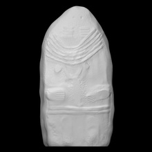 Dame Saint Sernin Statue Menhir weiblich Zahl Scan Frau Linderung Fullsize 3d print model - Mito3D