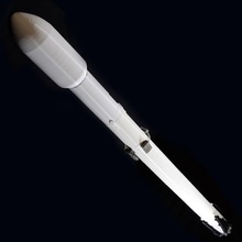 spacex falcão 9 modelo kit Educação Dragão foguete espaço aterrissagem órbita estação Espacial reusablerocket falcon9 cápsula dragão voo espacial 3d print model - Mito3D