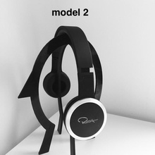 cuffia testa forma In piedi gadget elettronica musica tinkercad 3d print model - Mito3D