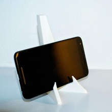 phone stand peak gadgets & electronics gadget phonestand 3d print model - Mito3D