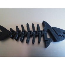 requin porte clés mode accessoires poisson océan mer mâchoires 3d print model - Mito3D