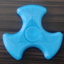 fidget spinner single print bearing toys & games fidget spinner bearing singleprint 3d print model - Mito3D