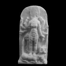 goddess durga metropolitan museum art york scan 3d print model - Mito3D